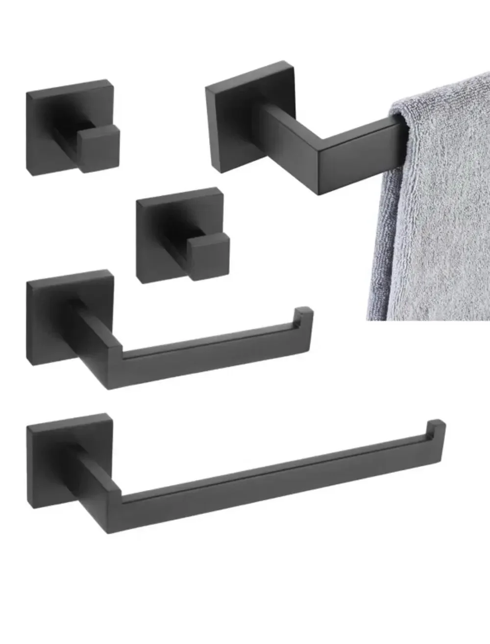 5-Piece Bathroom HARDWARE ACCESSORY Set 24''